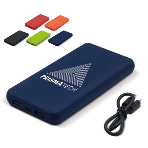 Powerbank rubberised 8000mAh